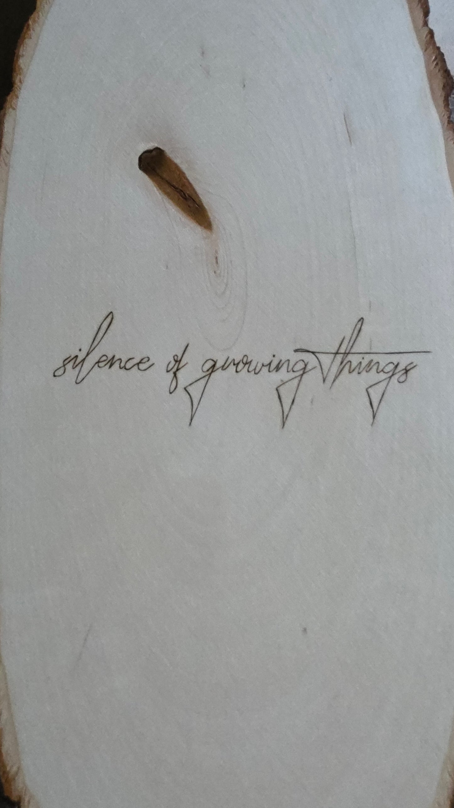 Silence of Growing Things